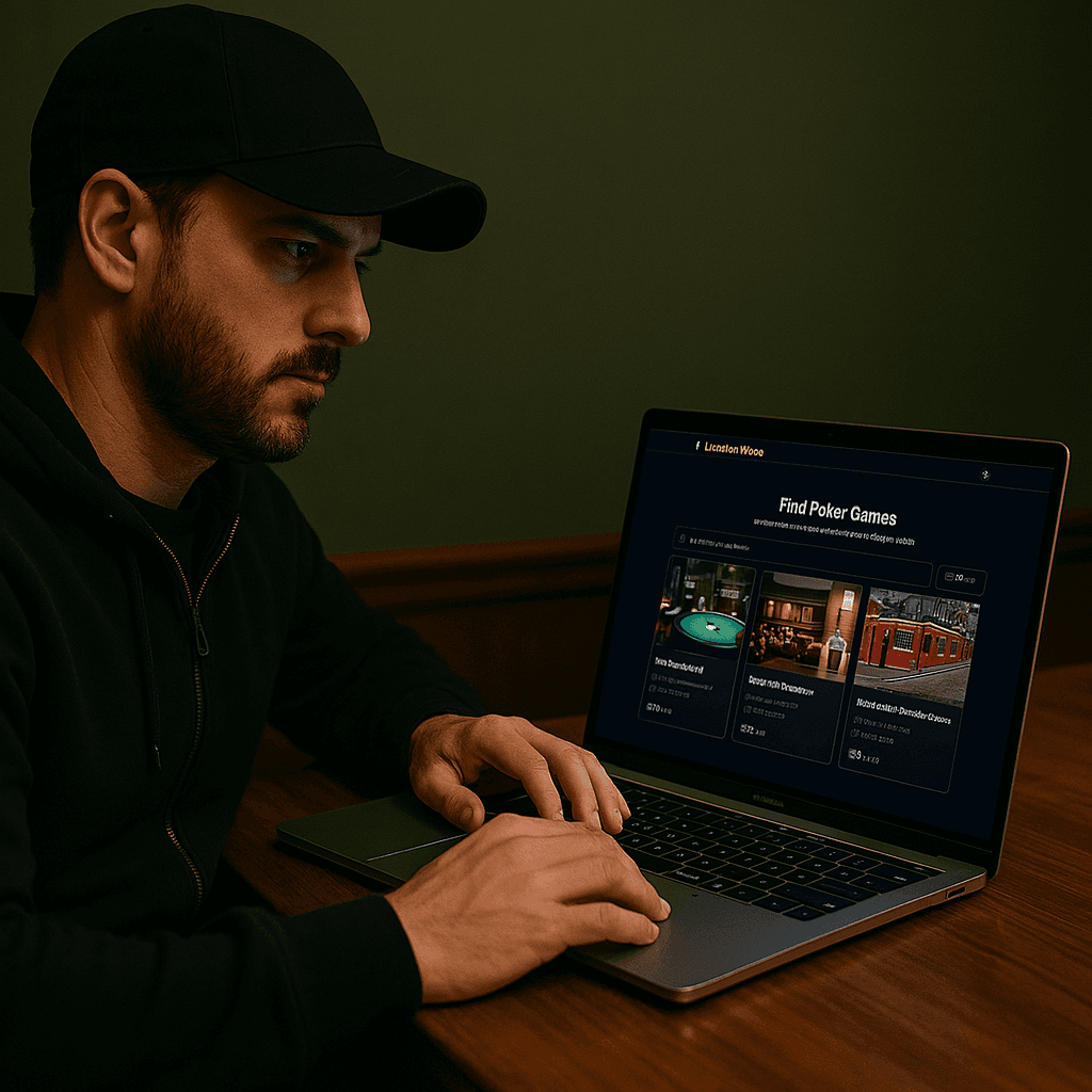 Find local poker games